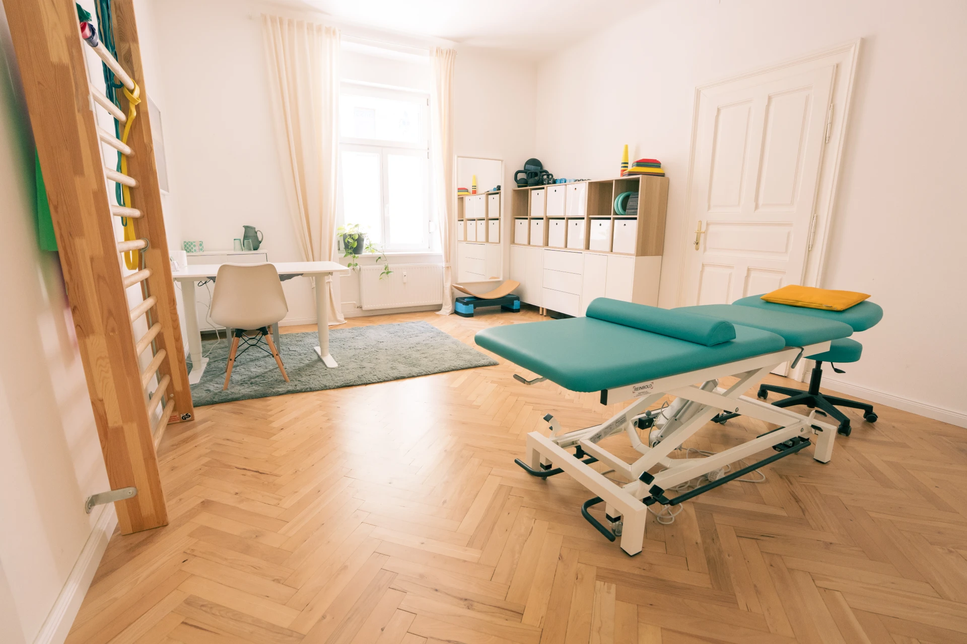 Praxis in der Grünen Gasse für Ergotherapie in Graz mit heller und freundlicher Einrichtung - Kristina Wagner